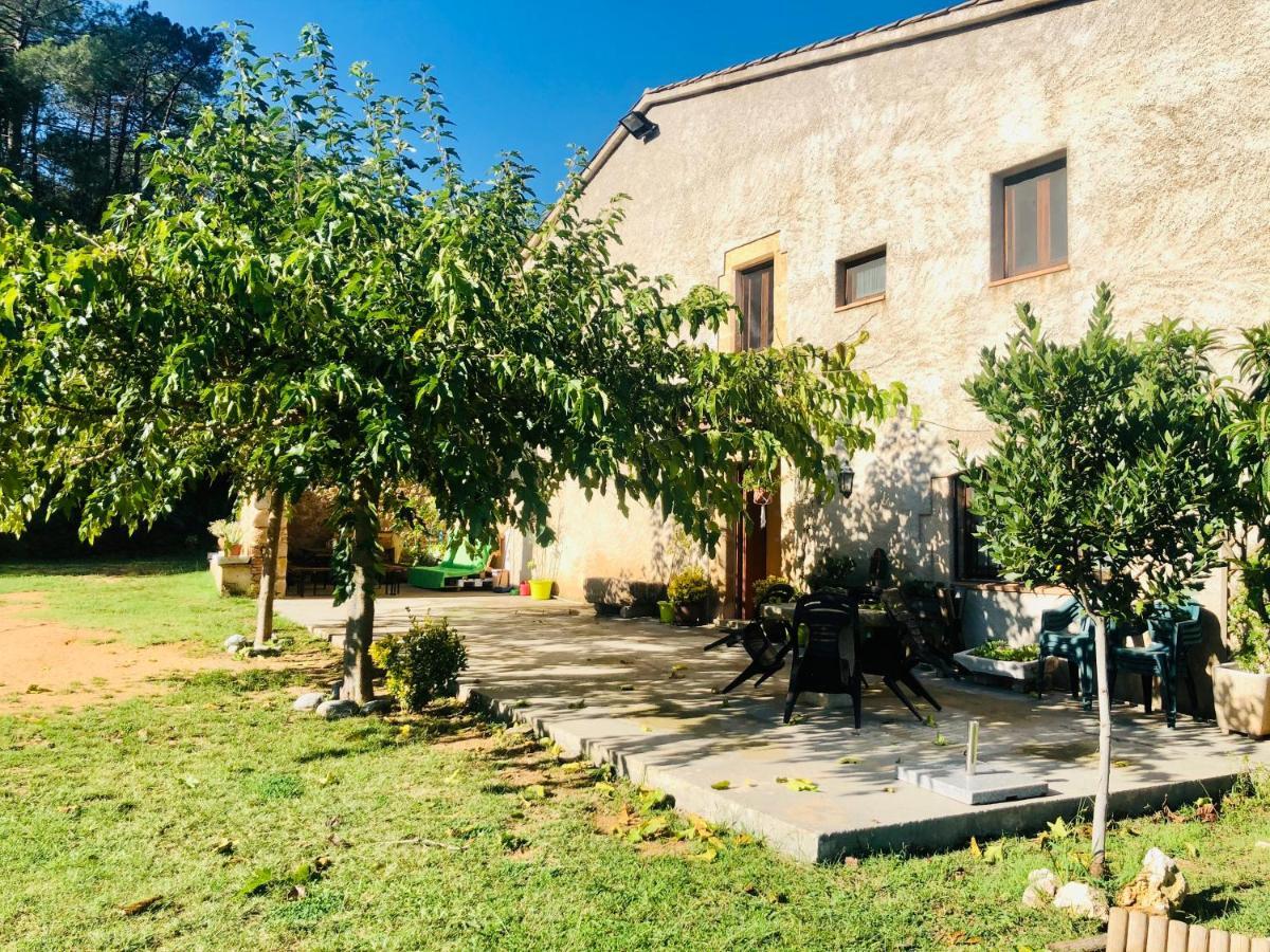 سانتا كولوما دي فارنرس Casa Rural Can Miquel - En Pleno Bosque Y Cerca De La Playa - Increibles Rutas Btt المظهر الخارجي الصورة