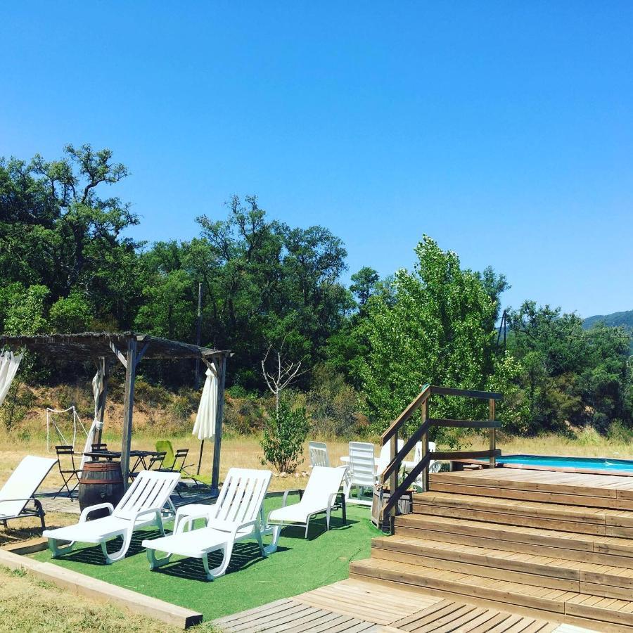 سانتا كولوما دي فارنرس Casa Rural Can Miquel - En Pleno Bosque Y Cerca De La Playa - Increibles Rutas Btt المظهر الخارجي الصورة