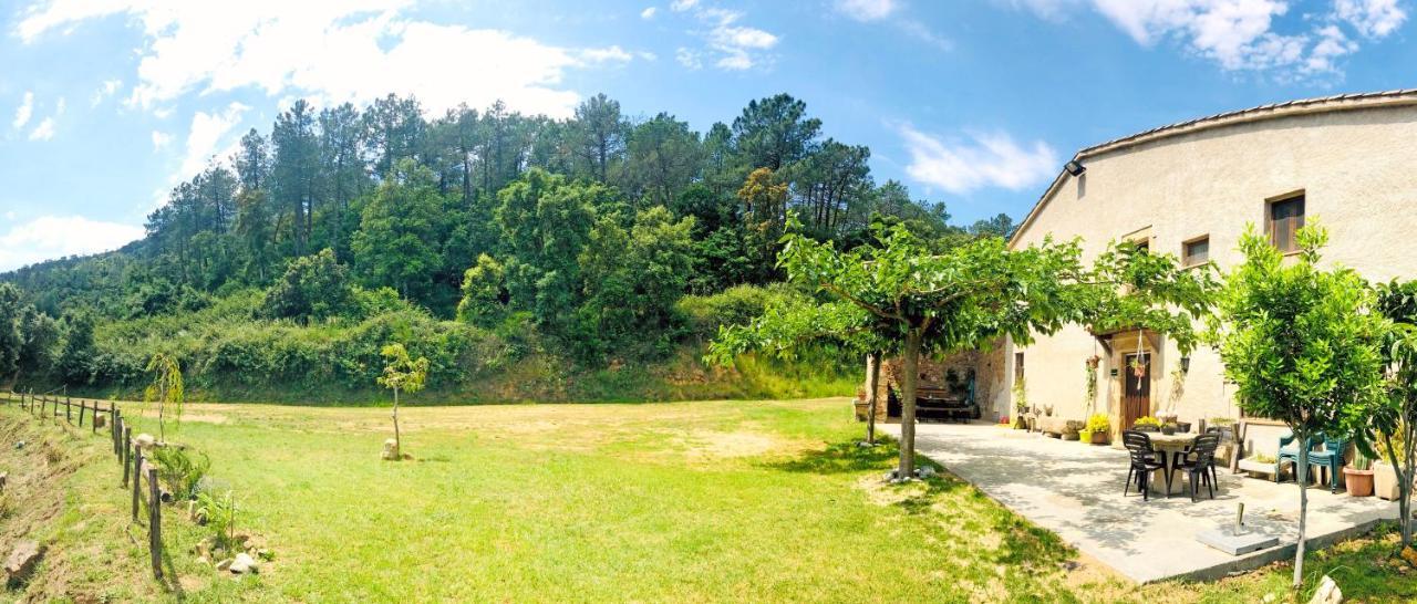 سانتا كولوما دي فارنرس Casa Rural Can Miquel - En Pleno Bosque Y Cerca De La Playa - Increibles Rutas Btt المظهر الخارجي الصورة